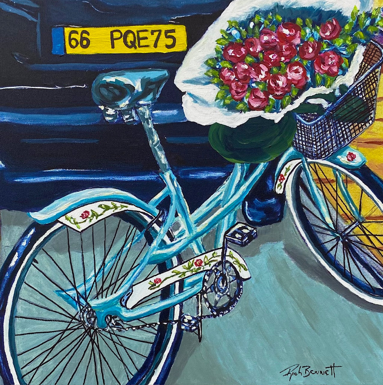 RB326 Paris Floral Bike