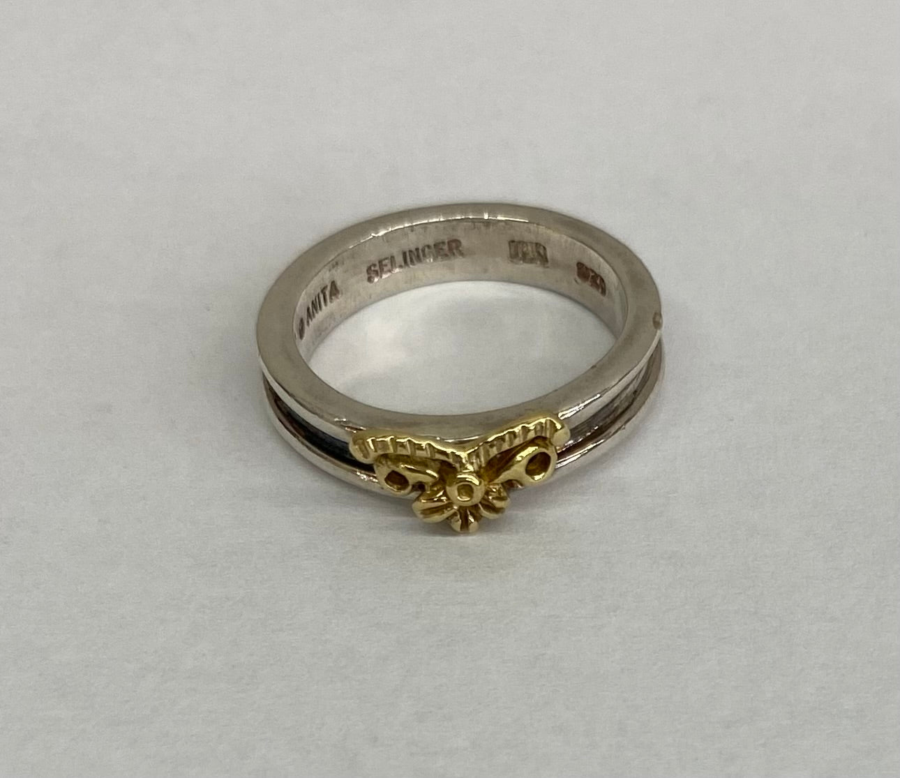 AS69 Sterling & 18K Ring
