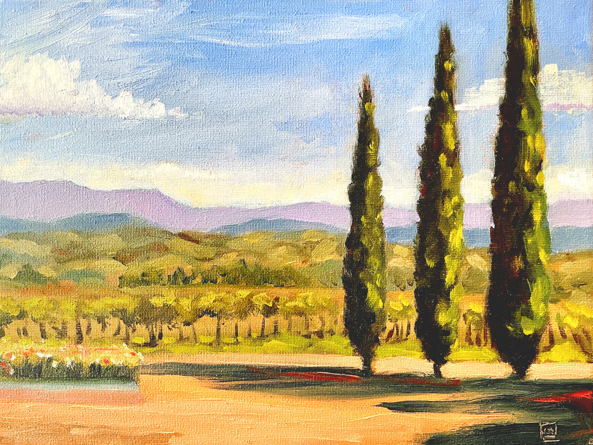 PMD112 Cypress trees