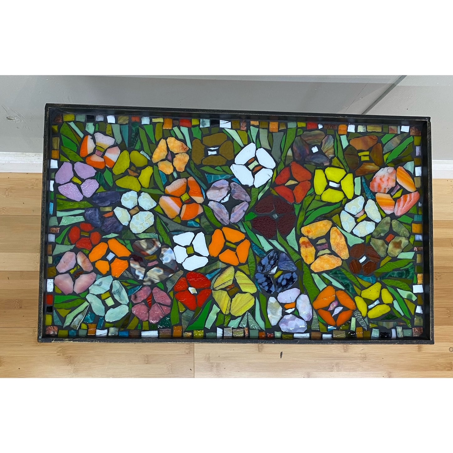 JR24 Mosaic Table Poppy
