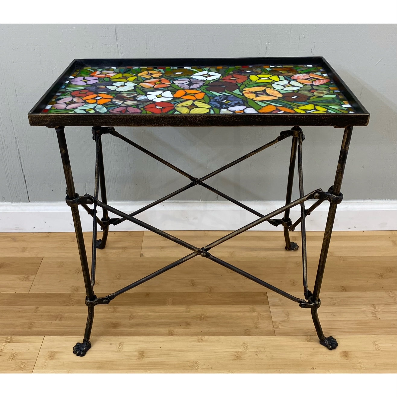 JR24 Mosaic Table Poppy
