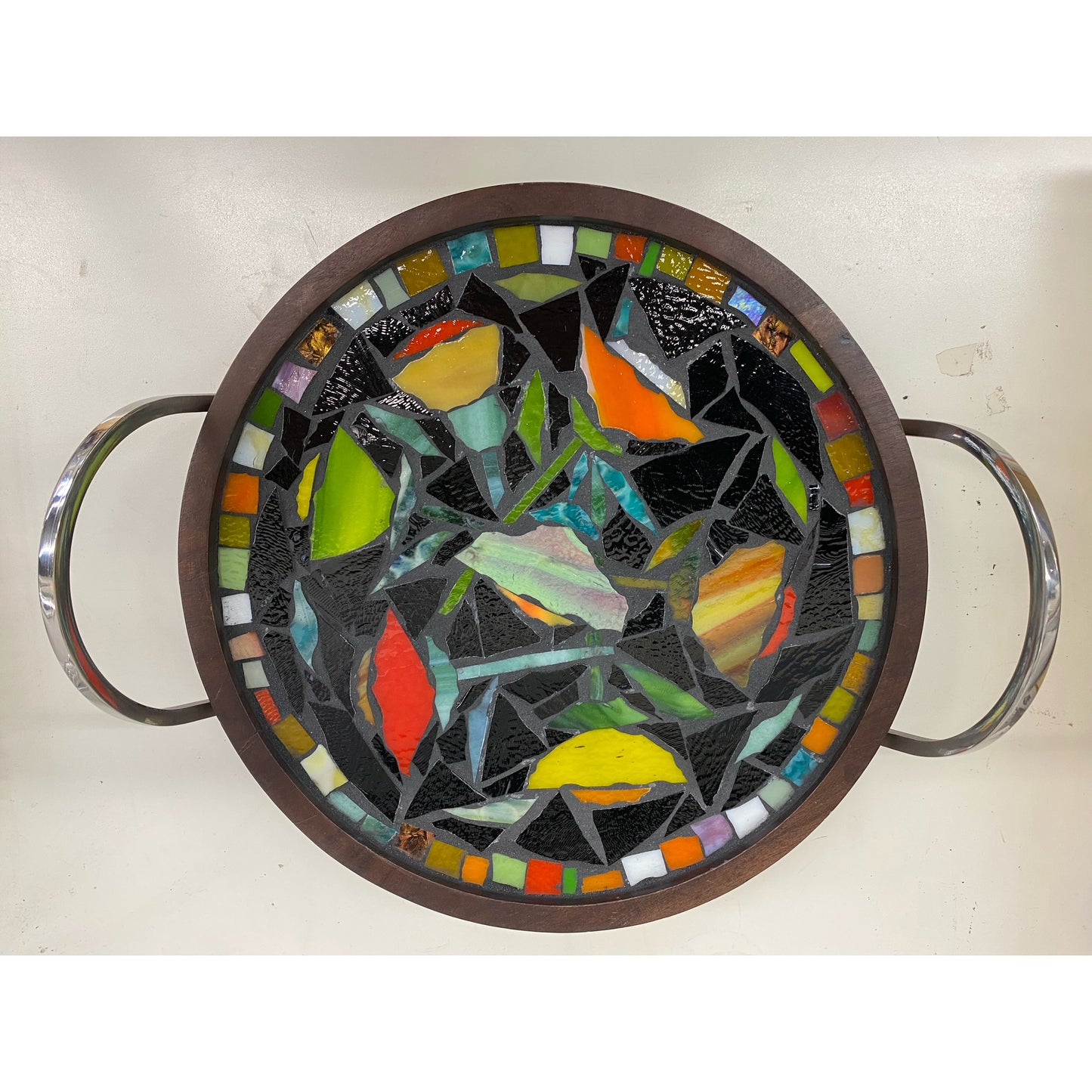 JR32 S. Trivet/Tray/Flowers