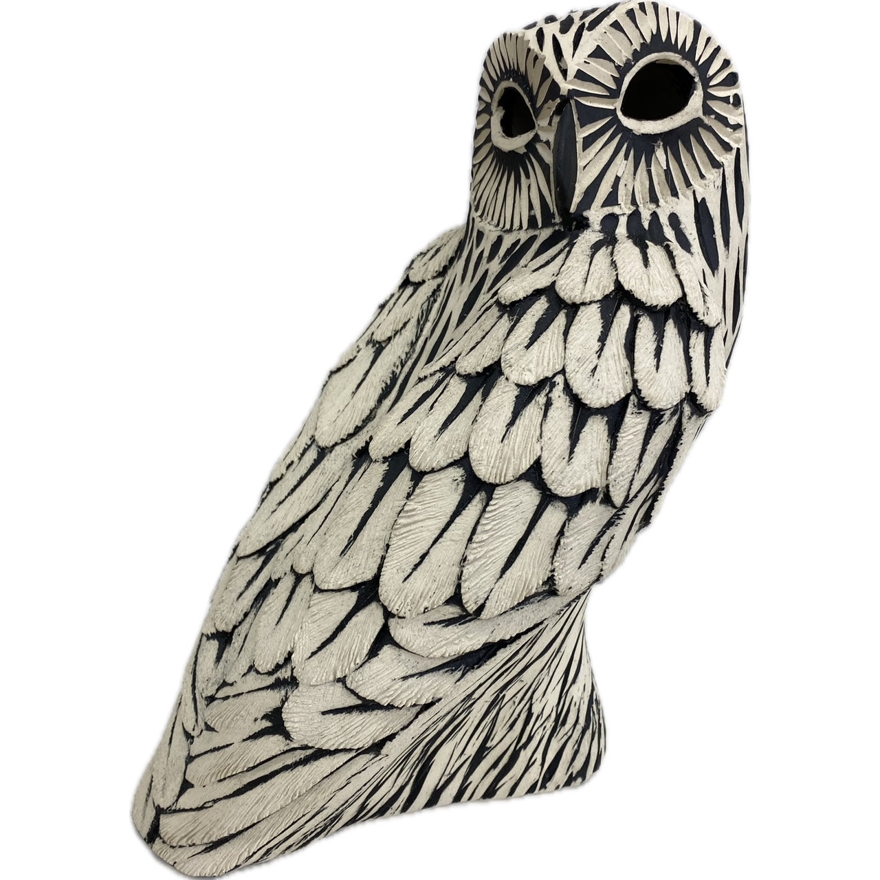 CT17 Bantam Showy Owl (white)