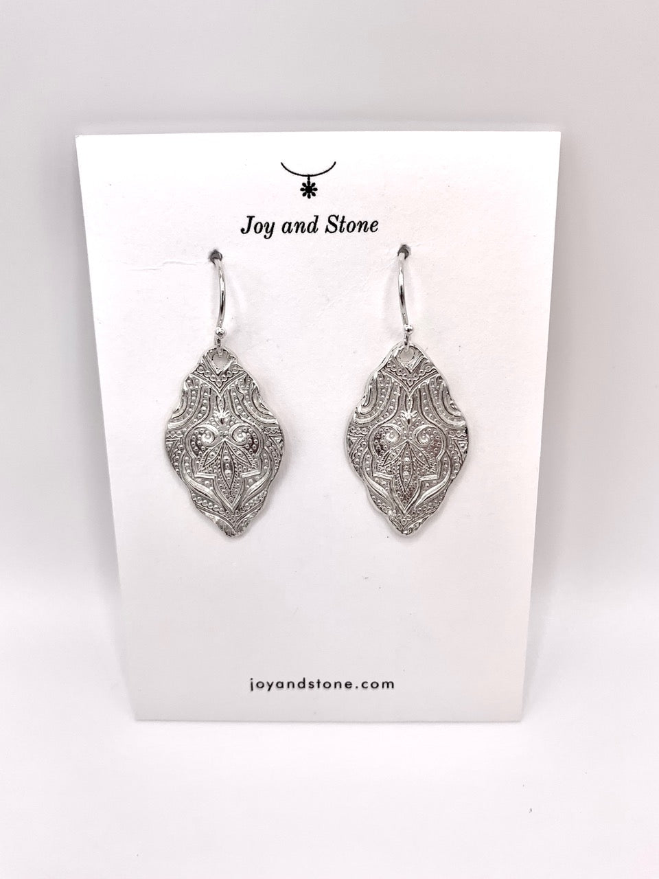 GT35 Silver earrings