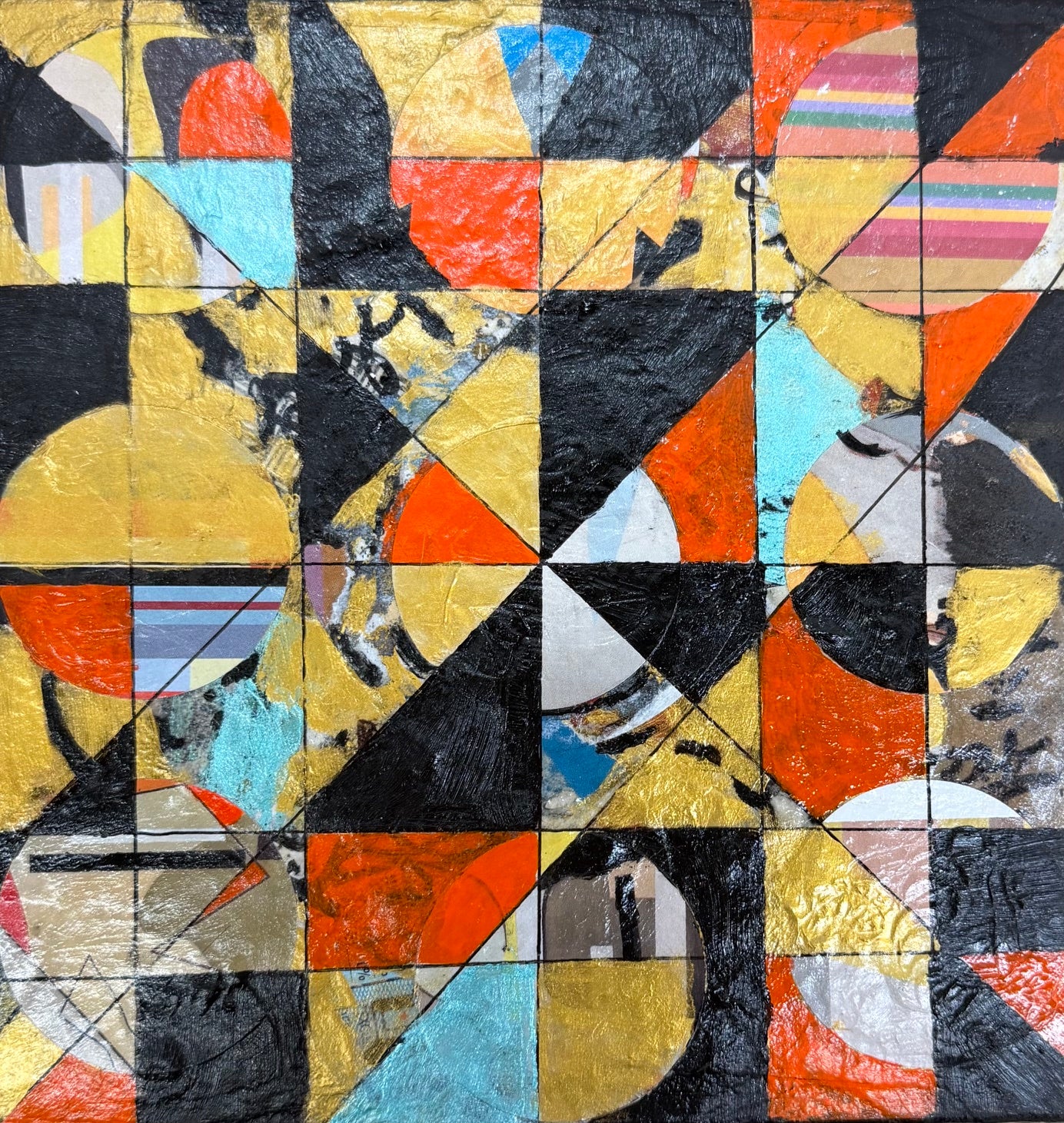 KG830 Geometric Collage I