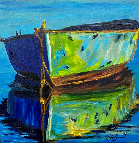 RB405 Boat on Lake Sonoma
