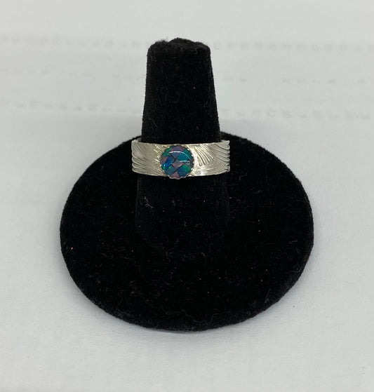 GT77 Mosaic Opal Ring