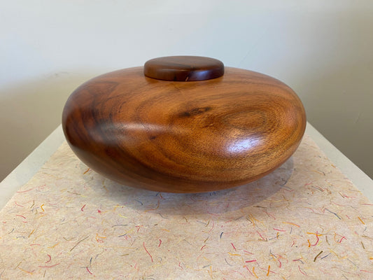 AH88 Lg. Hollow Vessel w/Lid