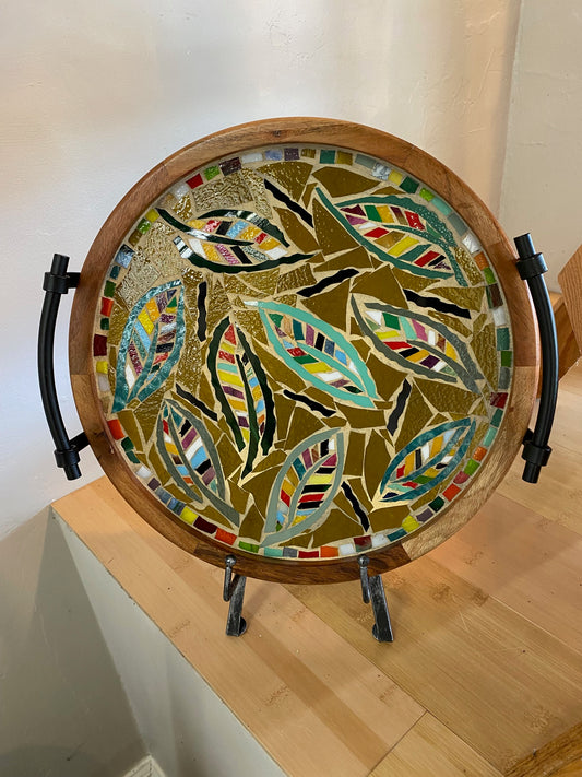 JR47 Round Tray/Leaf