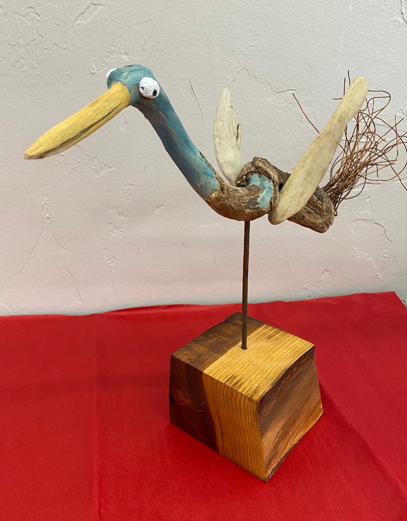 CEL25AC4 Goofy Blue Necked Shorebird