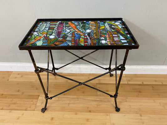 JR43 Metal Table/grass