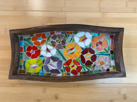 JR50 Sm. Dark Poppy Tray