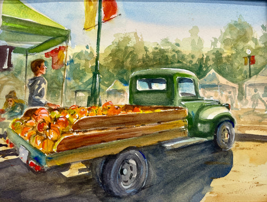 PMD121 Pumpkin Truck