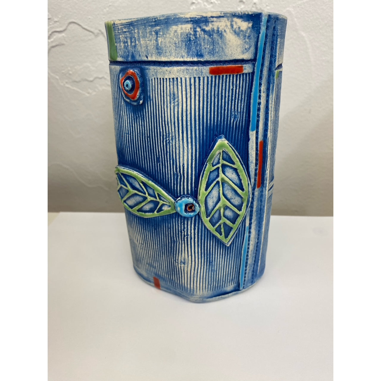 LW74 Square Patterned Vase