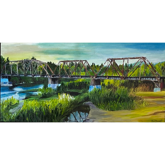 RB406 Healdsburg Train Bridge